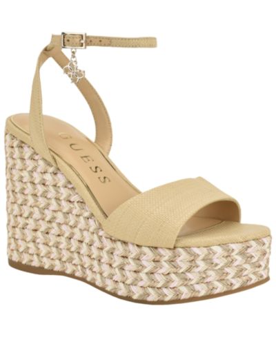 GUESS Женские босоножки на платформе Everly Espadrille Wedge