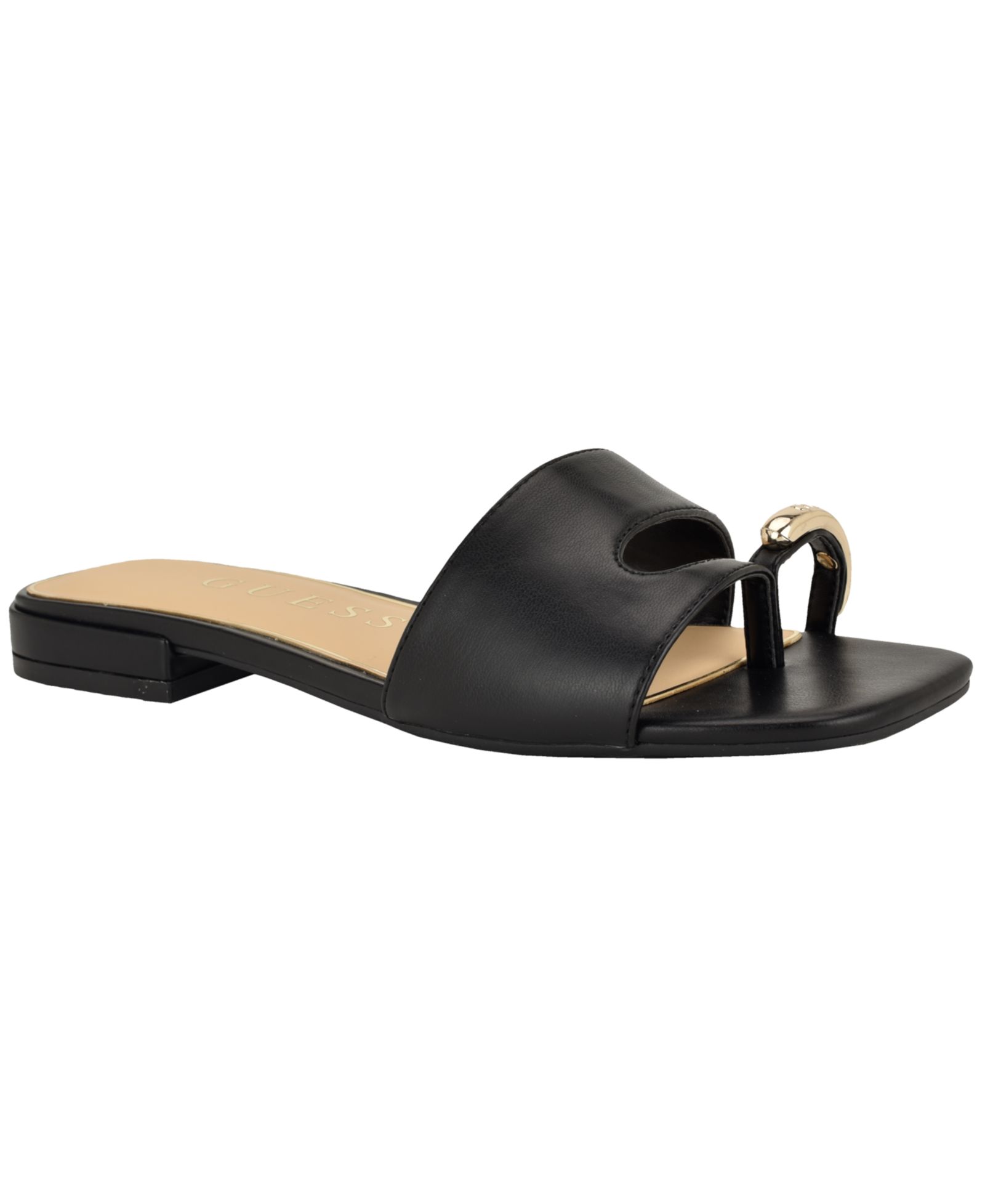 GUESS Женские Tablita Ornamented Toe Loop Flat Sandal