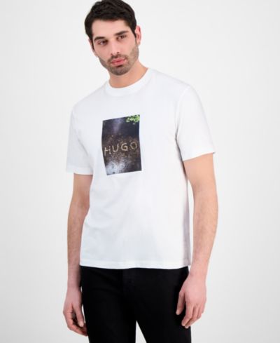 Hugo by HUGO BOSS Men's Applique Print T-Shirt