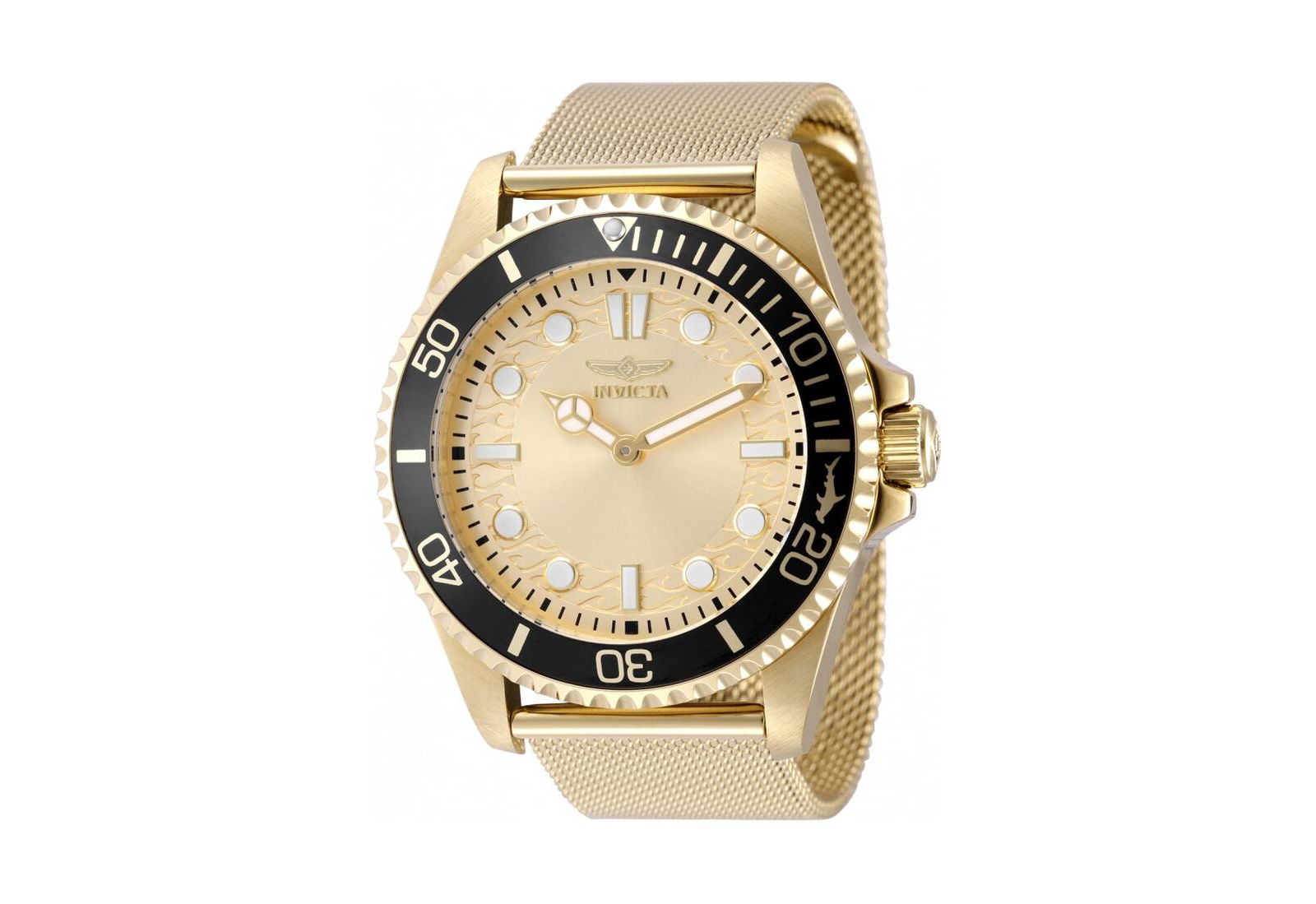INVICTA Men's 49690 Pro Diver Quartz 2026 Brass Dial Watch