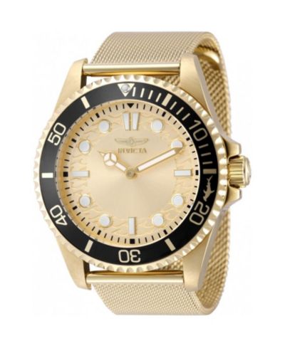 INVICTA Men's 49690 Pro Diver Quartz 2026 Brass Dial Watch