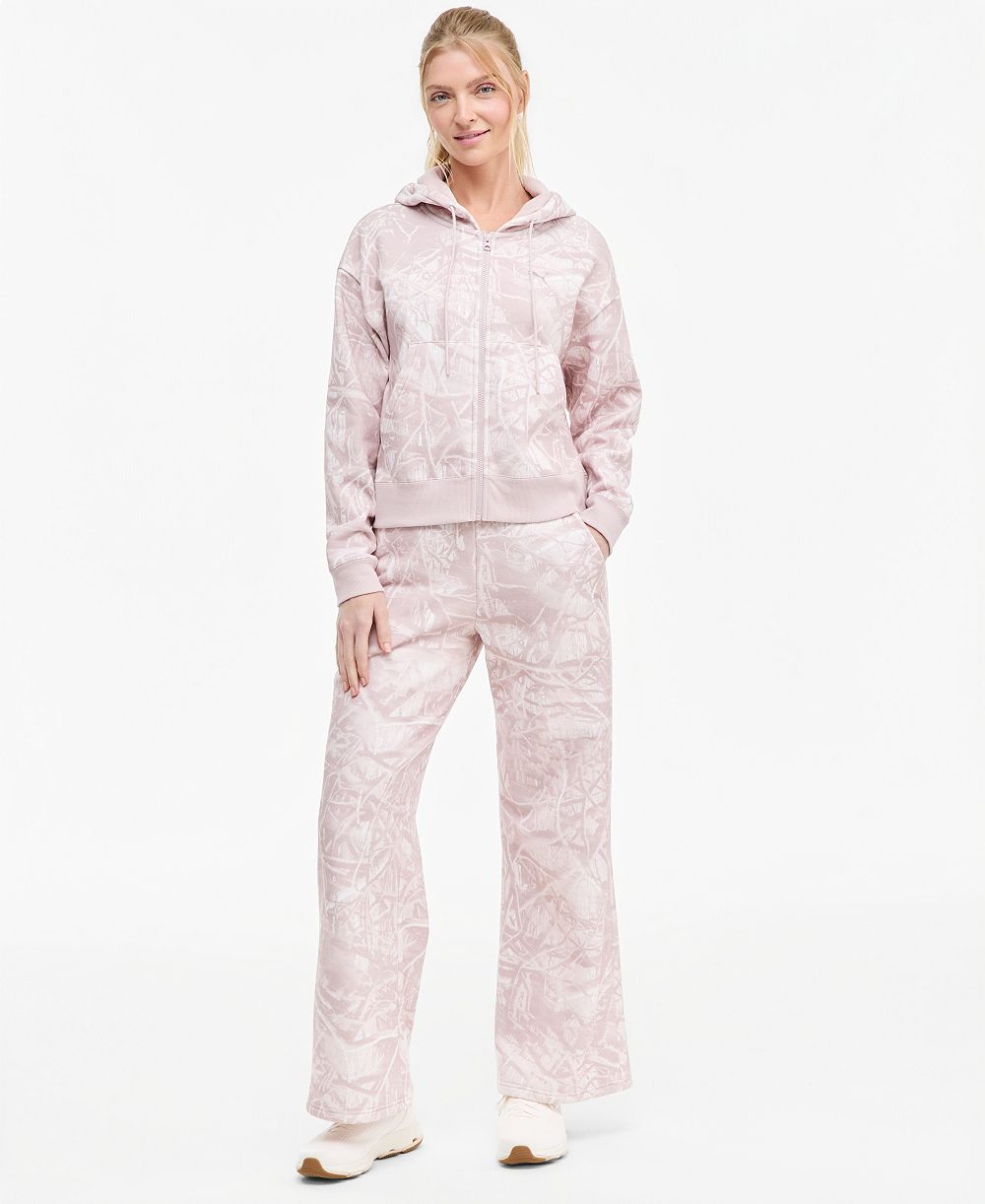 Женские широкие флисовые штаны Puma ESS Camo