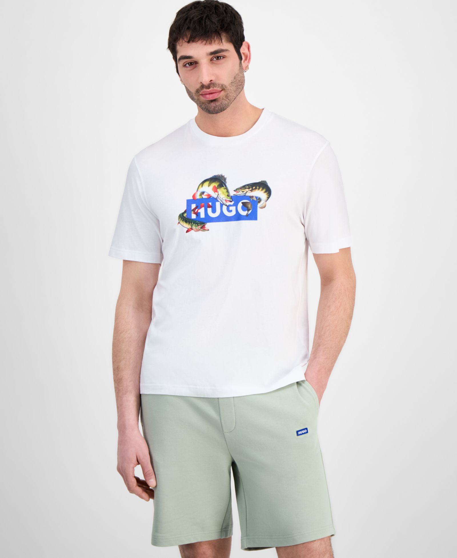 HUGO by Hugo Boss Men's Nalotrix Graphic T-Shirt