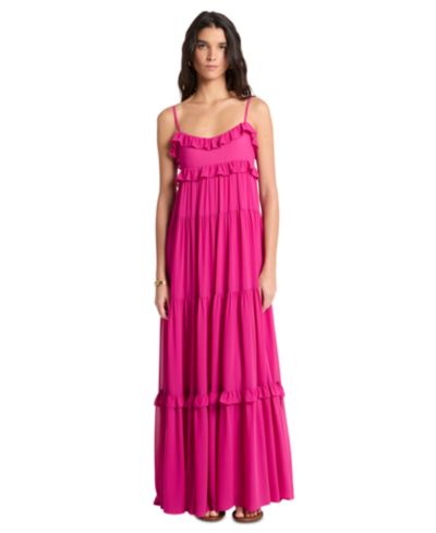 Платье Michael Kors Women's Sleeveless Tiered Maxi