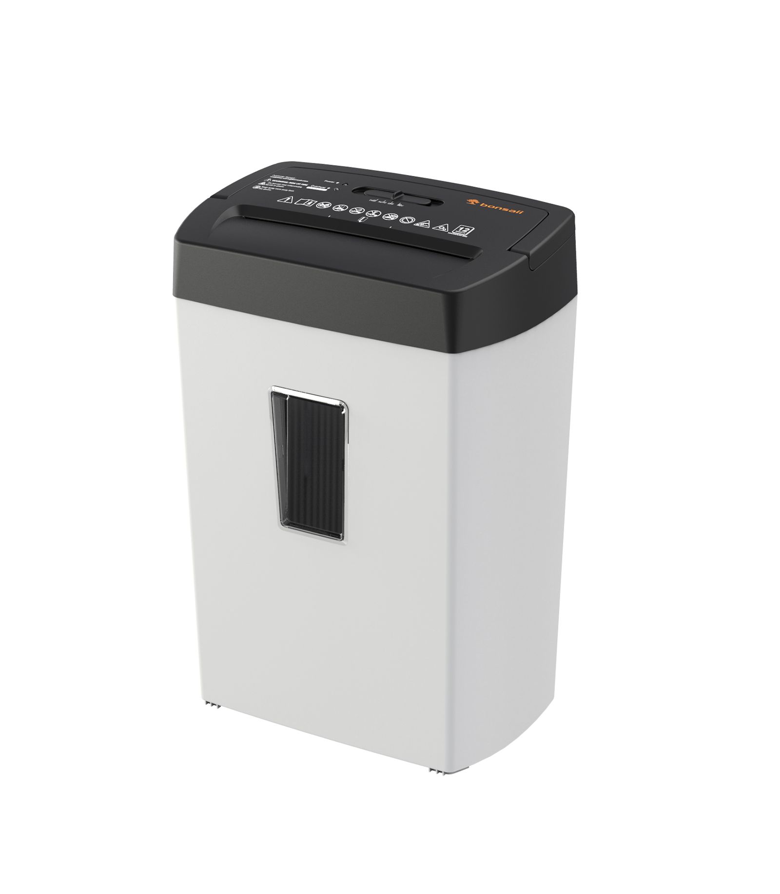 Bonsaii Crosscut Shredder, 12-sheet, P-4 Security, 5.5Gal Bin, Heavy-Duty, Shreds Paper, Credit Cards, Mail & Staples
