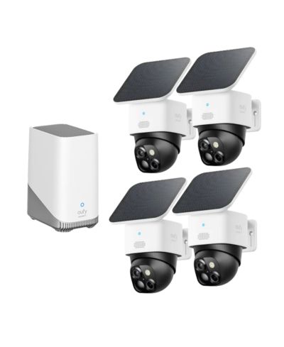 Комплект камер eufy Security SoloCam S340 4-Cam Kit (HomeBase S380)