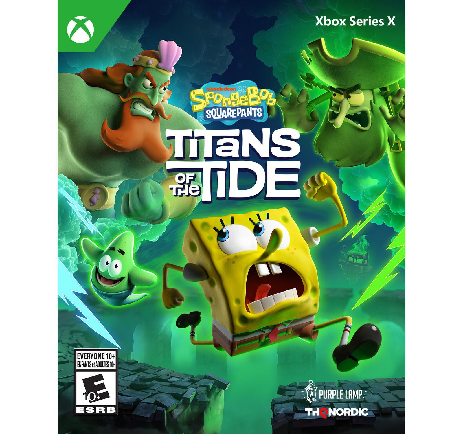 SpongeBob SquarePants Titans of the Tide для Xbox Series X