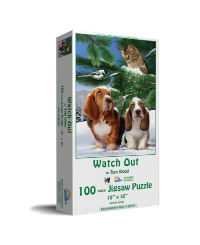 SunsOut пазл "Watch Out" для взрослых, 100 деталей