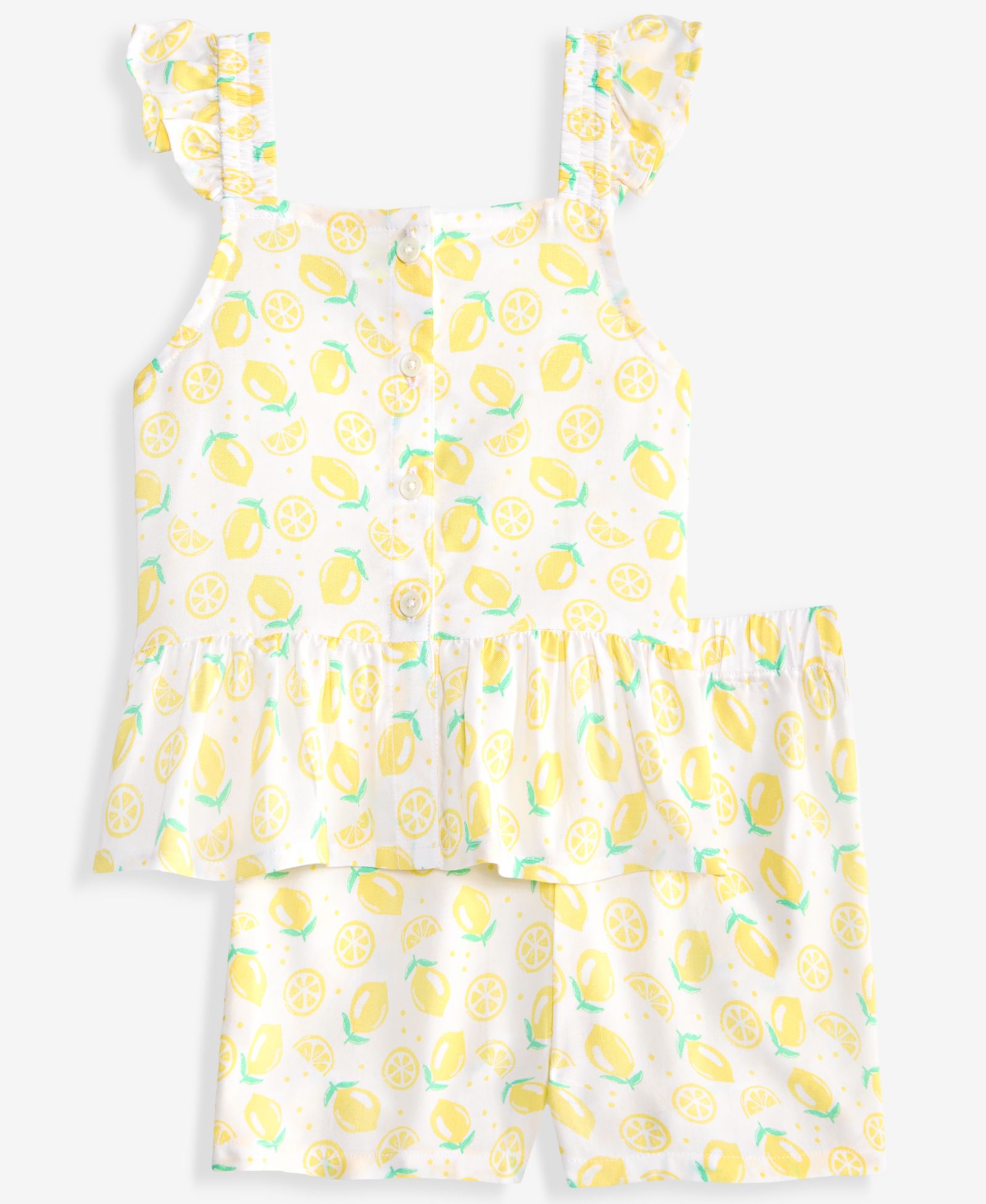 Epic Threads Toddler Girls' 12M-5T Lemon-Print Top & Shorts, 2-Piece Set, Macy's Exclusive