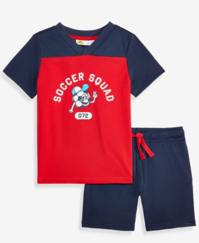 Epic Threads Toddler Boys 2-Piece Mesh Soccer Set, Macy's Exclusive