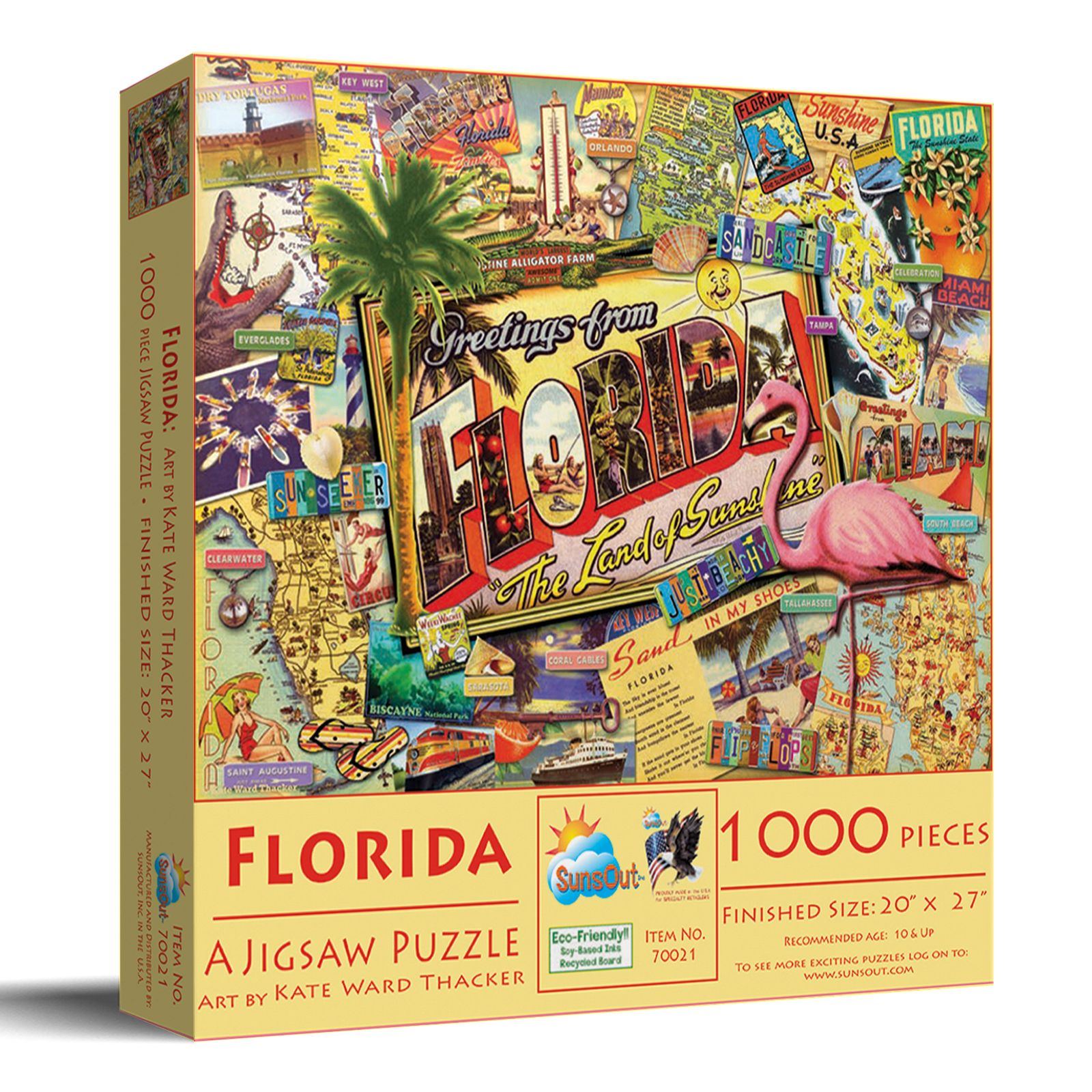 Пазл SunsOut Florida на 1000 деталей для взрослых