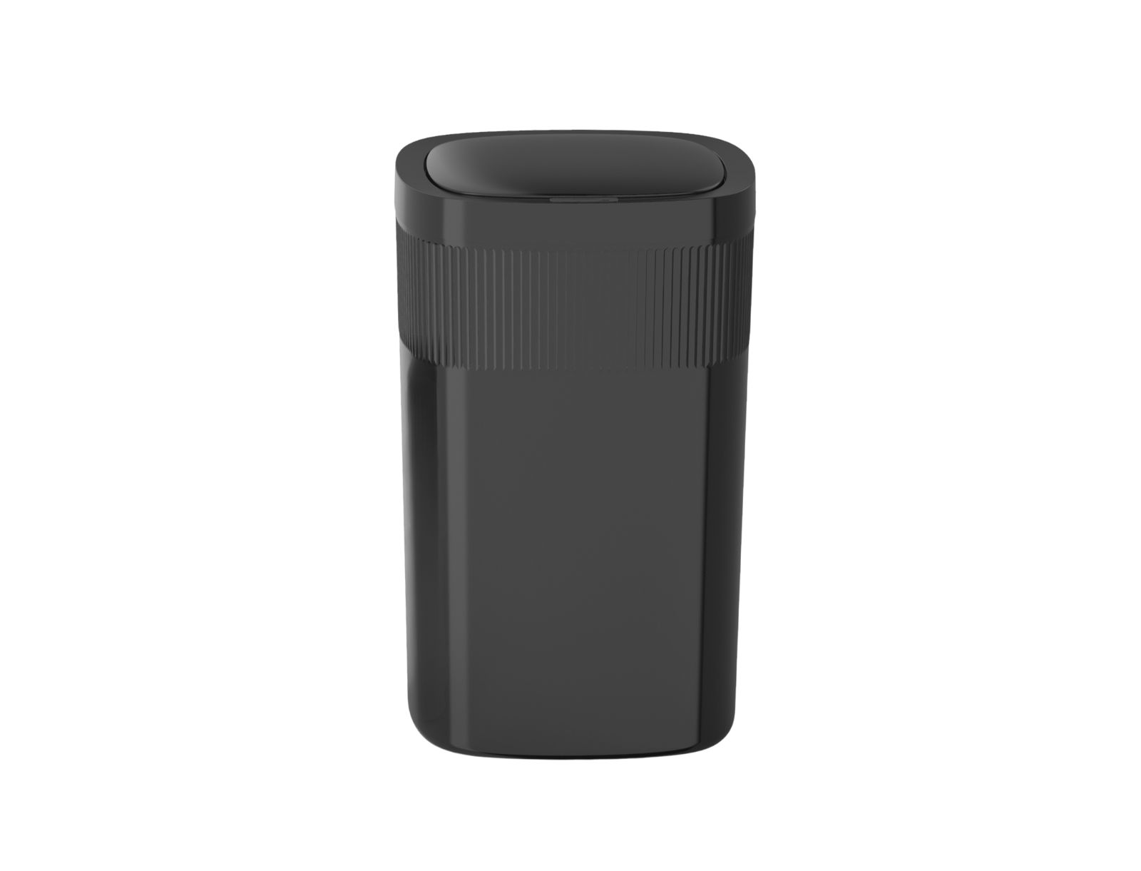 Мусорное ведро NINESTARS 13 Gallons Automatic Kitchen, 50 Liters Touchless Motion Sensor Black Plastic