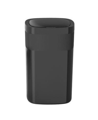 Мусорное ведро NINESTARS 13 Gallons Automatic Kitchen, 50 Liters Touchless Motion Sensor Black Plastic