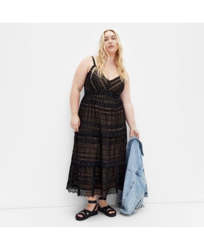 Женское платье Plus Size CITY CHIC Mia Lace