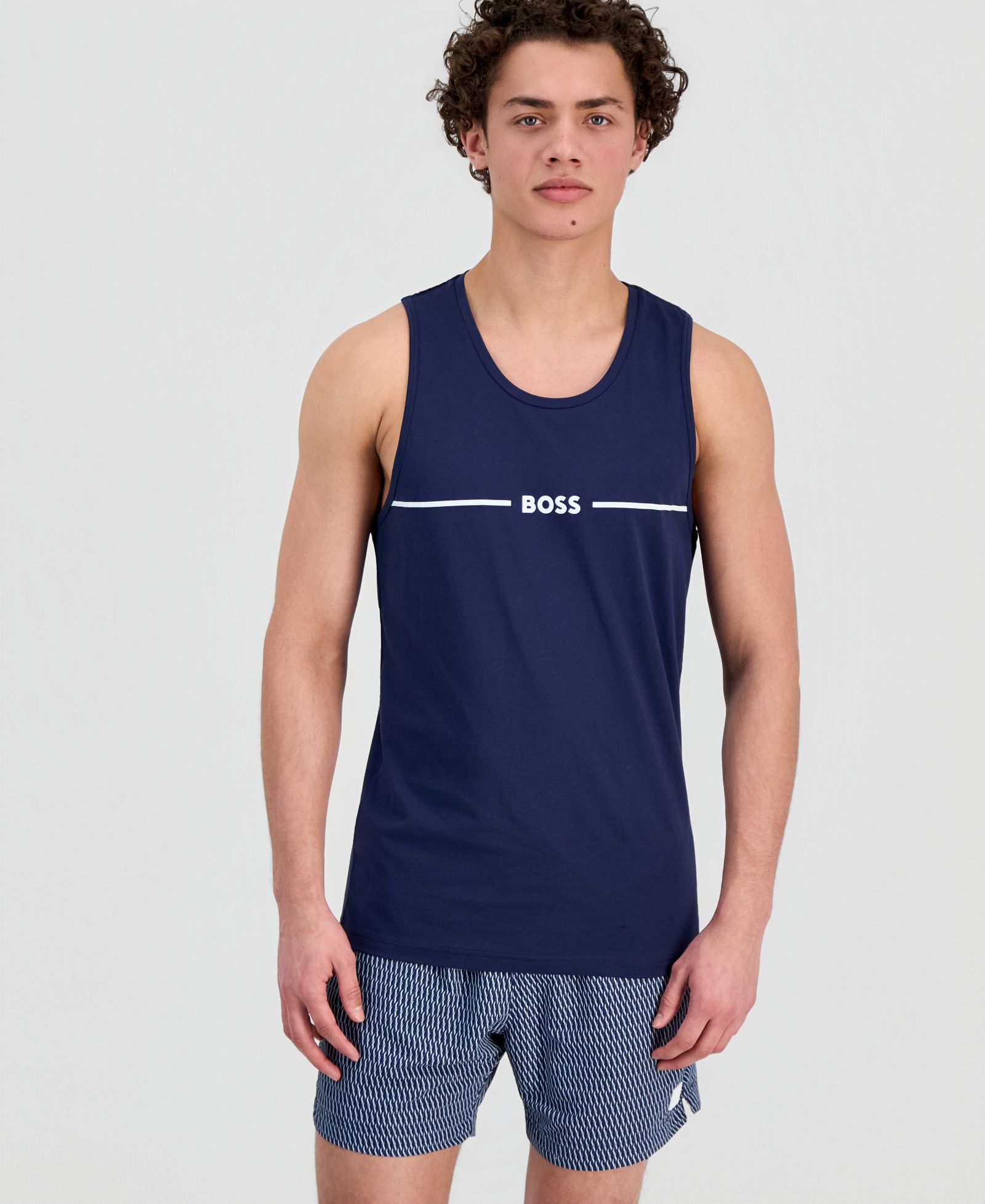BOSS by Hugo Boss Men's Logo Tank Top