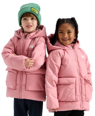 Утепленная парка The North Face с флисовой подкладкой для мальчиков и девочек