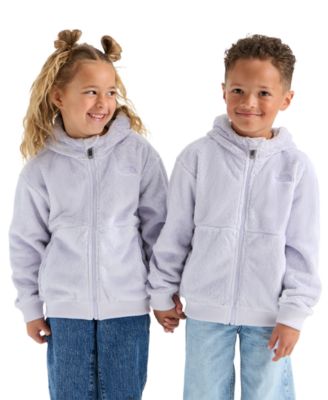 The North Face Boys' and Girls' 2T-7 Osito Reversible Full-Zip Hooded Fleece Jacket
