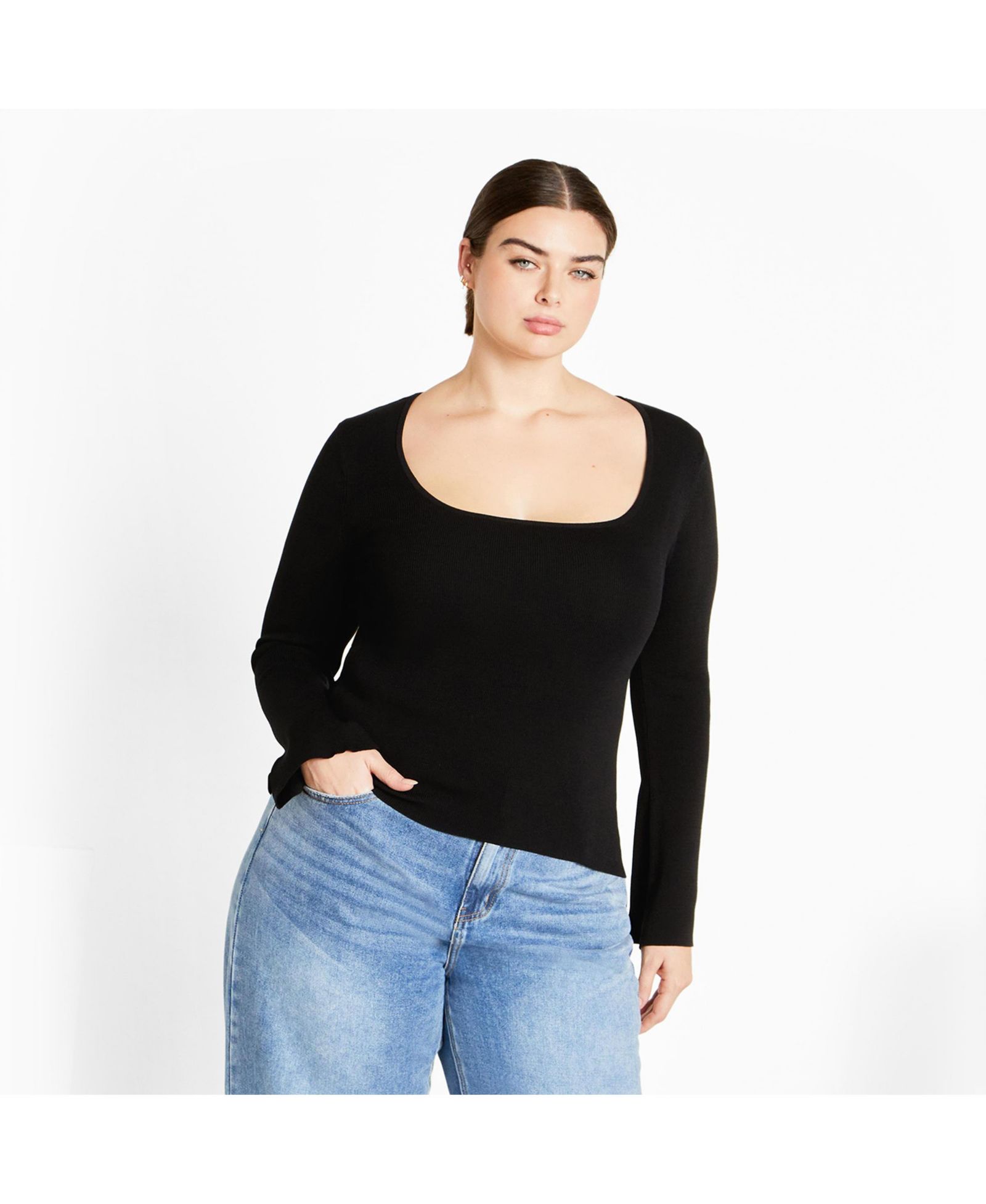 CITY CHIC Plus Size Brooklyn Sweater
