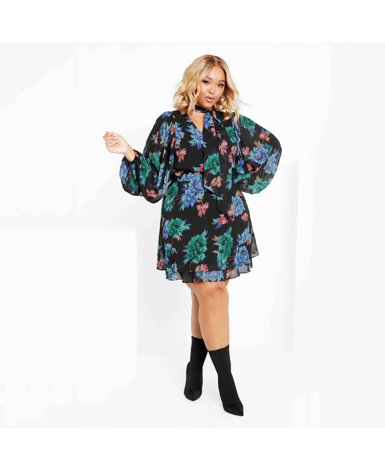 Платье CITY CHIC Plus Size с принтом Blakely