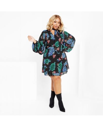 Платье CITY CHIC Plus Size с принтом Blakely