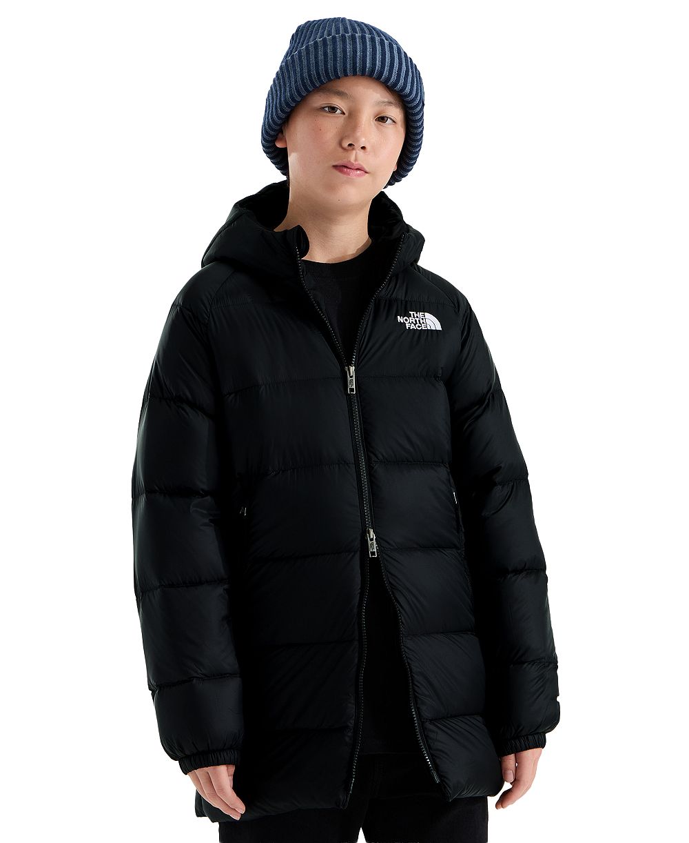 The North Face зимняя куртка-парка с капюшоном и пуховым наполнителем Hydrenalite для мальчиков и девочек, возраст 7-20 лет