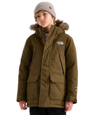 The North Face водонепроницаемая пуховая парка с капюшоном McMurdo для мальчиков 8-20 лет