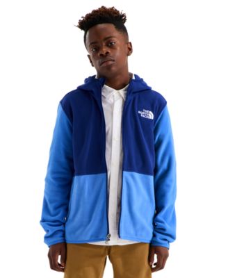 The North Face Boys' and Girls' 7-20 Glacier Long-Sleeve Full-Zip Hooded Jacket
