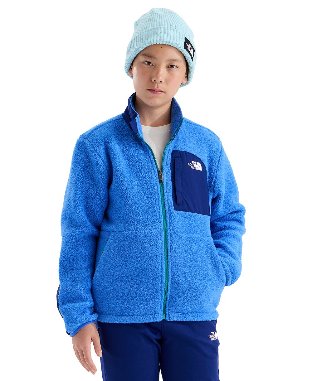Детская куртка The North Face с длинным рукавом и полной молнией