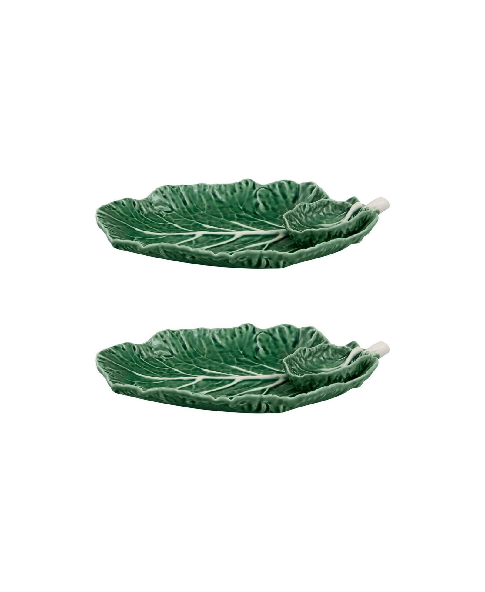Набор Bordallo Pinheiro Cabbage Chip And Dip, 2 шт