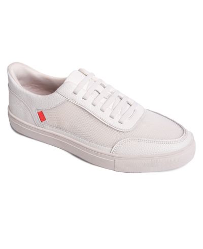 White grainy leather