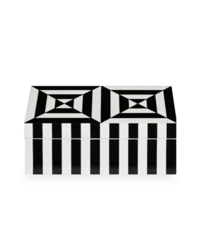 Jonathan Adler Op Art 25 oz. Small Lacquer Box