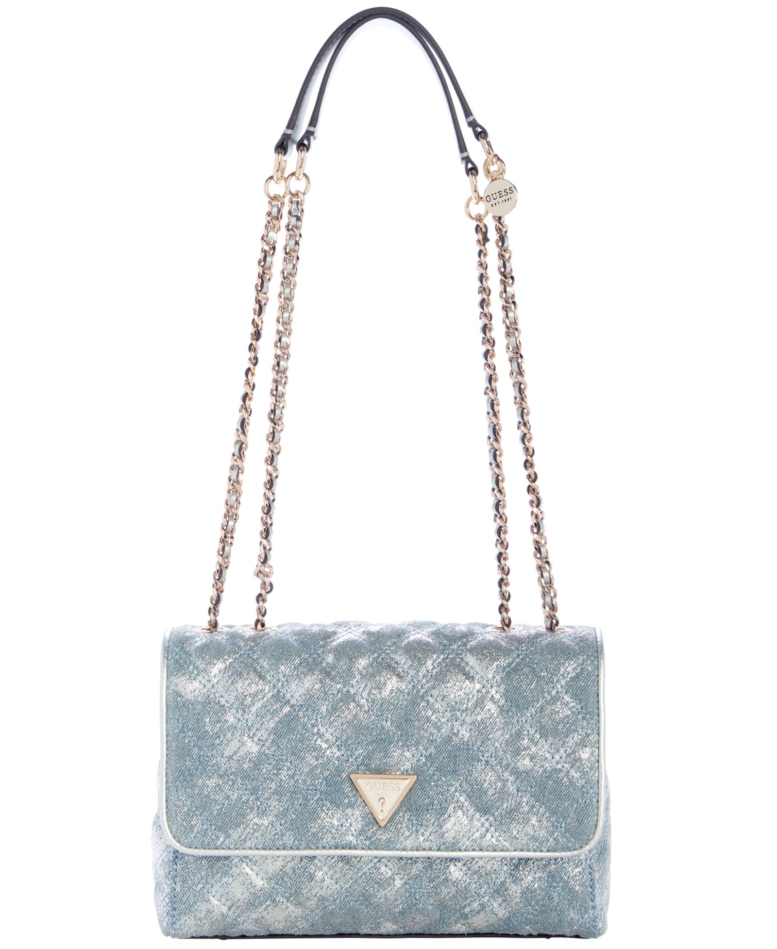 GUESS Giully Ii 2 Compartment Convertible Small Flap Handbag