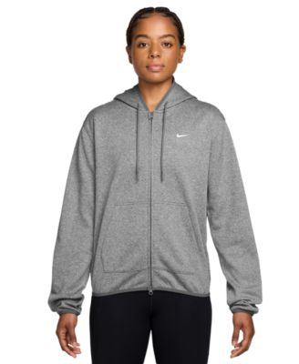 Женское флисовое худи Nike Studio с полной молнией и технологией Therma-FIT