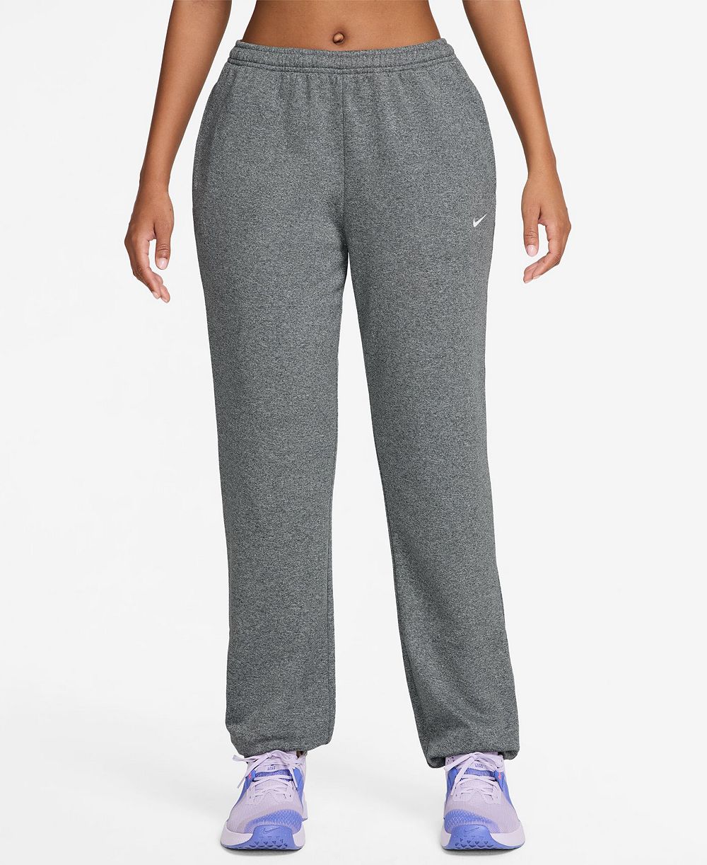 Nike Women's Studio Fleece Therma-FIT Mid-Rise Pants