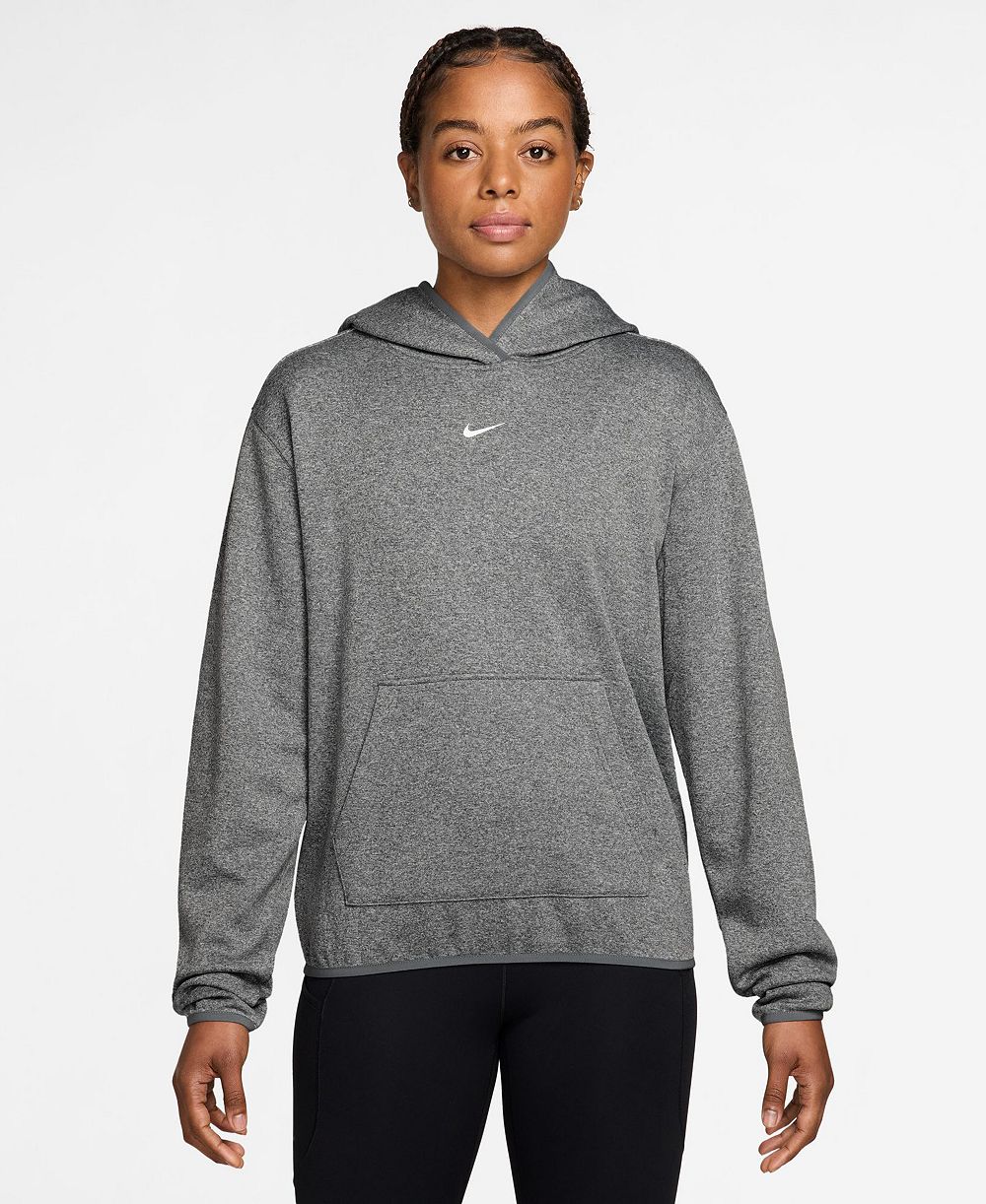Nike Women's Studio Fleece Therma-FIT Pullover Hoodie