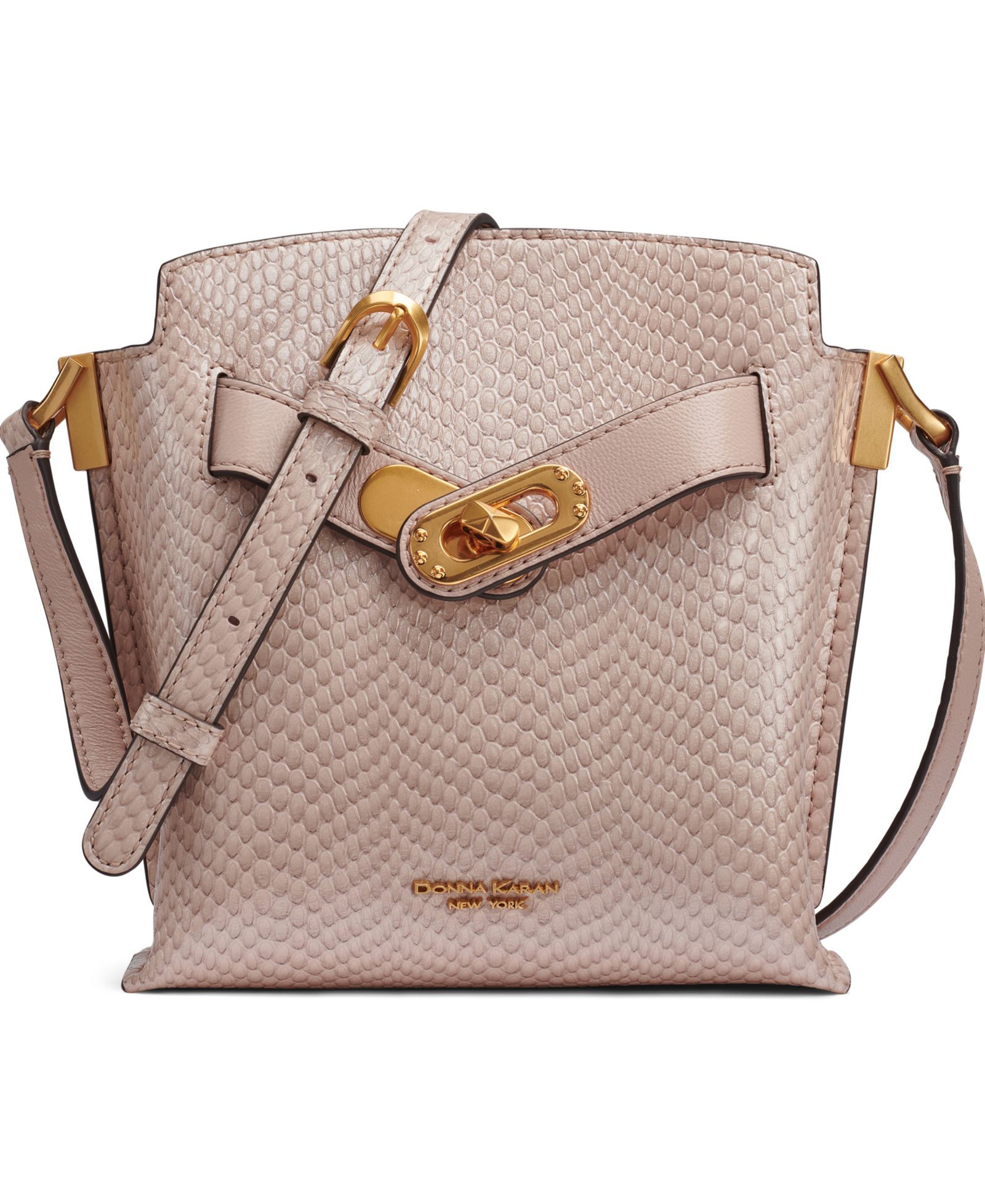 Donna Karan New York Small Bridgehampton Snake Crossbody Bag