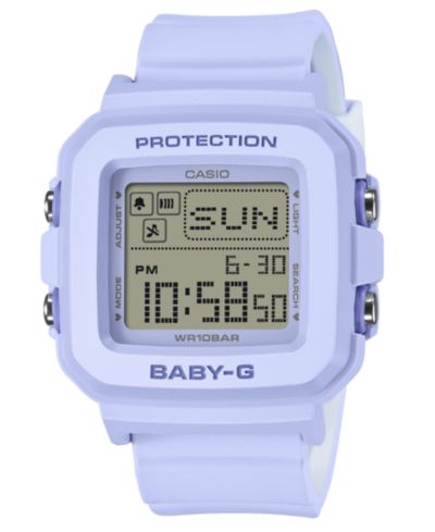 Женские часы G-Shock Baby G Light Blue Resin, 39mm