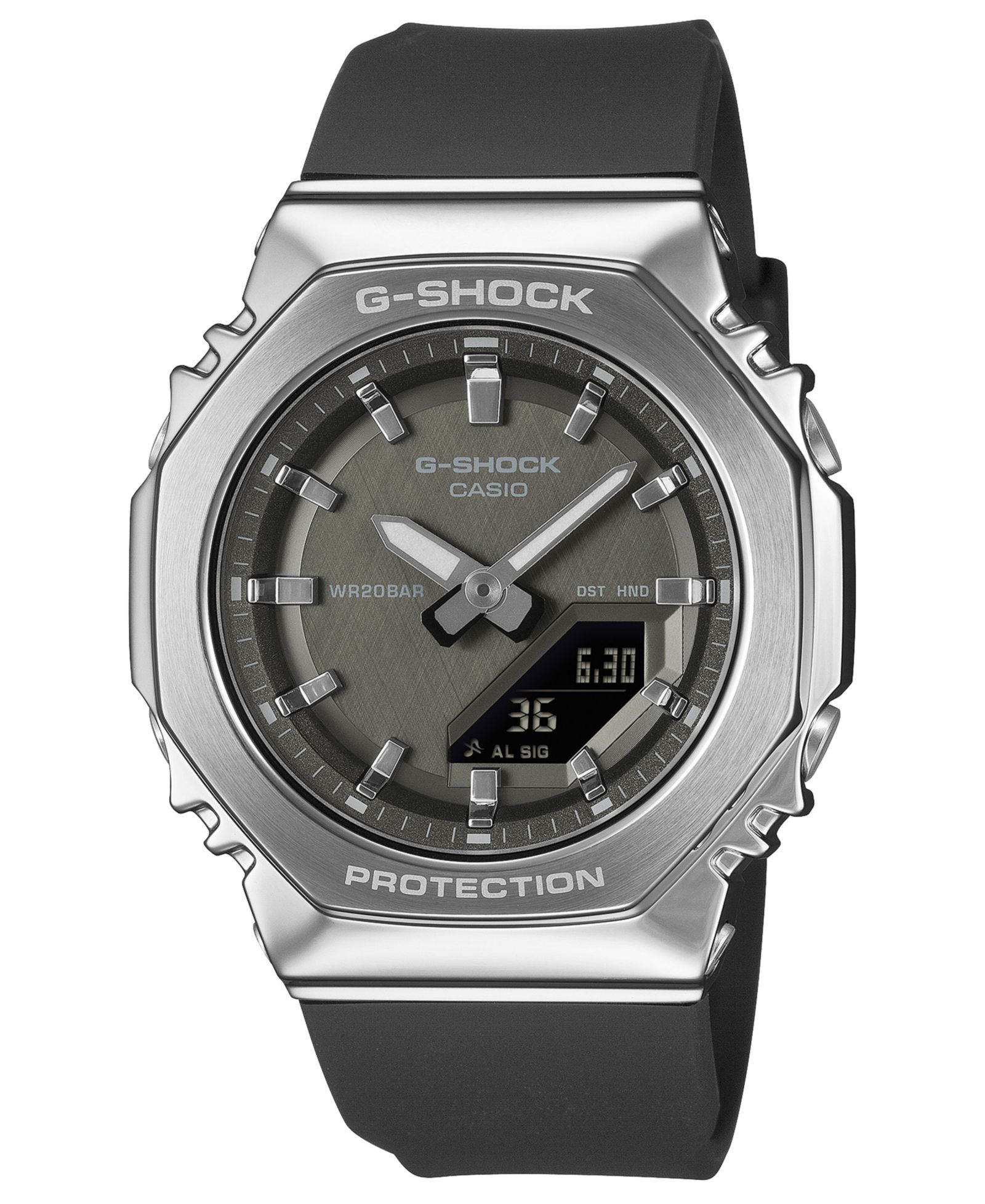 Часы G-Shock Unisex Japanese Quartz Black Resin 40.5mm