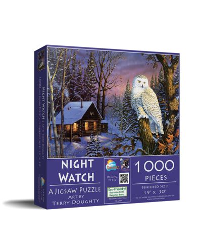 Sunsout Night Watch 1000 Piece Interlocking Jigsaw Puzzle, Ages 15+