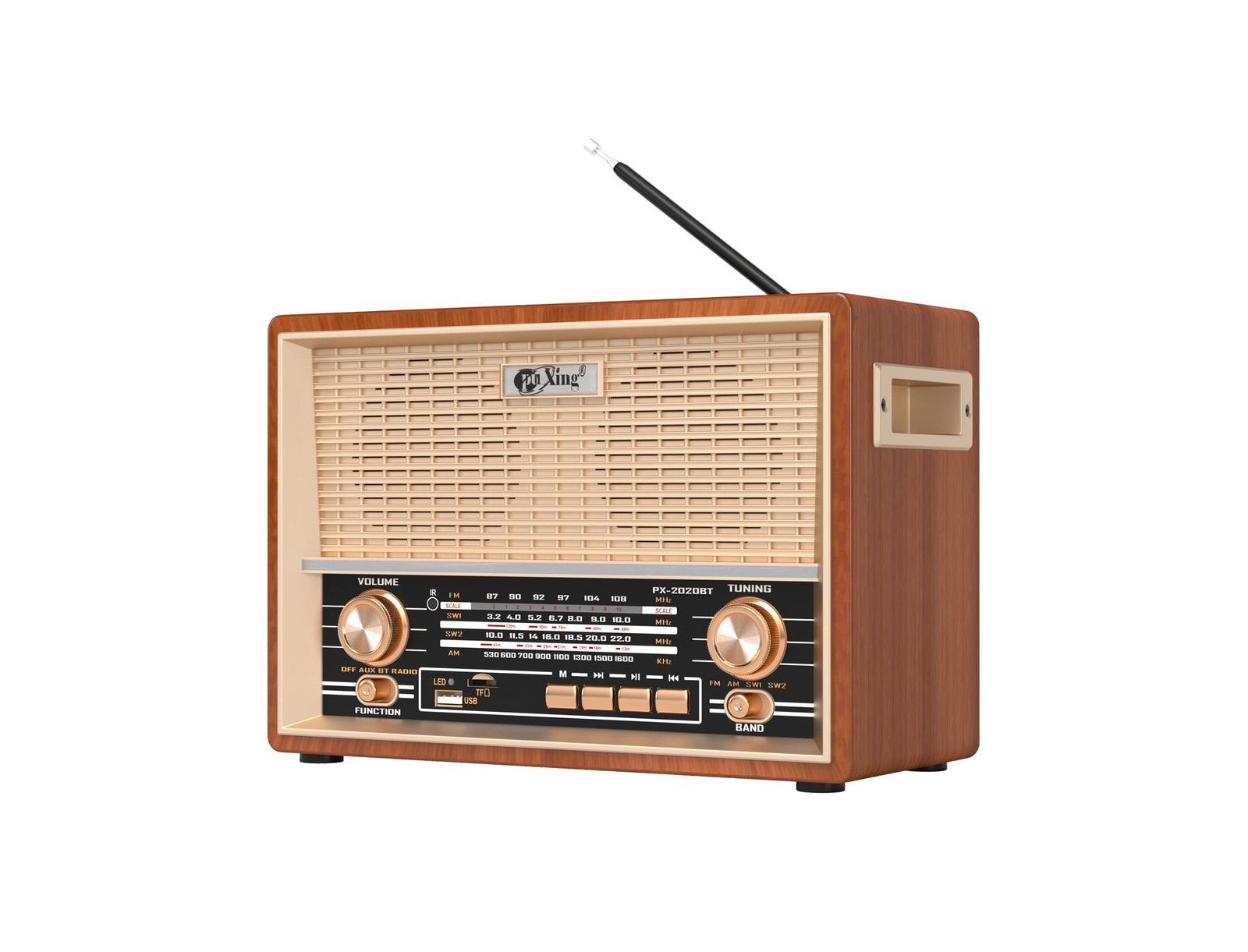 Радио Artudatech Classic Retro Style с 4-Band Reception и USB/SD/AUX