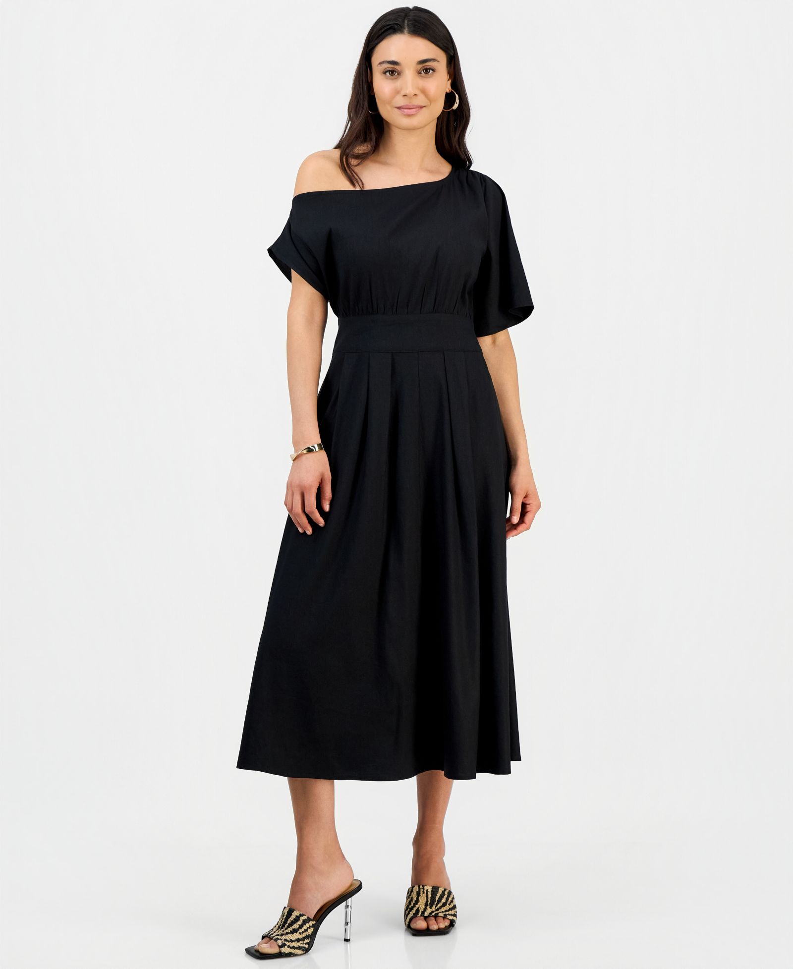 Женское платье I.N.C. International Concepts Petite Off-Shoulder Maxi