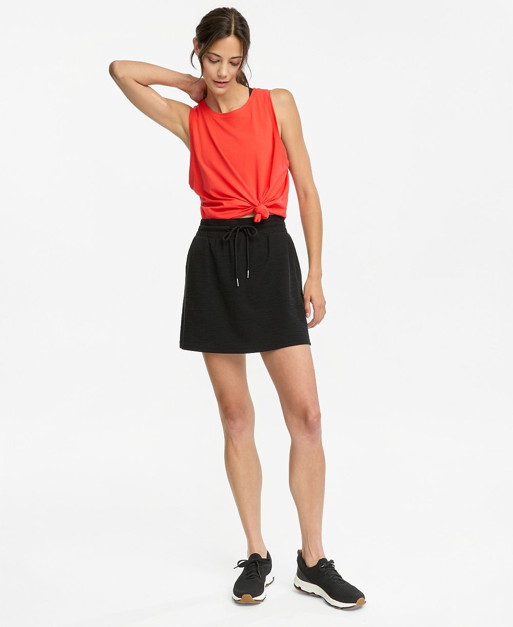 ID Ideology Women's Textured Drawstring Skirt, Macy's Exclusive