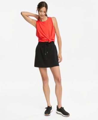 ID Ideology Women's Textured Drawstring Skirt, Macy's Exclusive