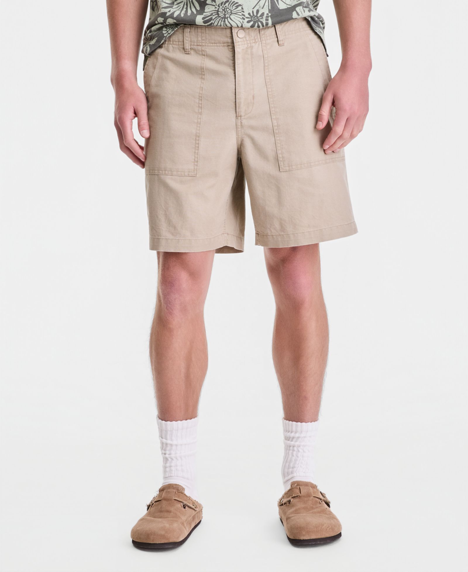 Sun + Stone Men's Linen Blend 8" Shorts, Macy's Exclusive
