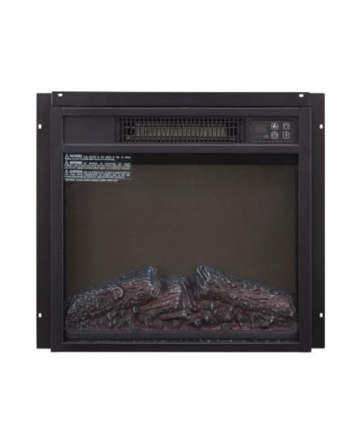 Электрический камин Flynama 18" 1400W с пультом управления, черный