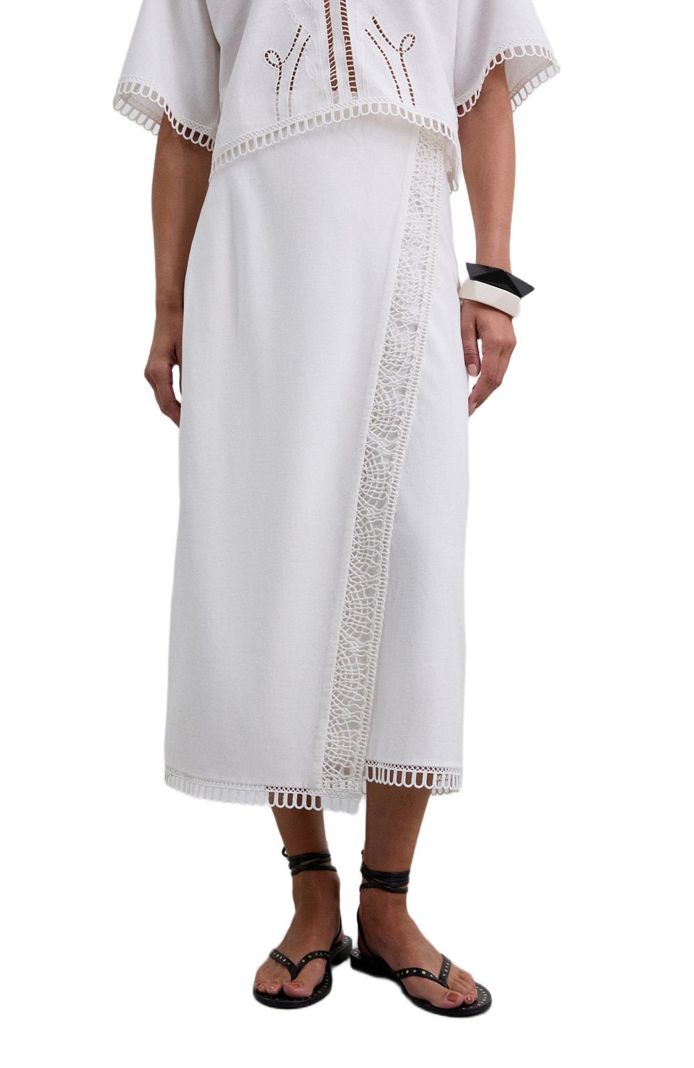 Scalpers Women's Lace Set Skirt