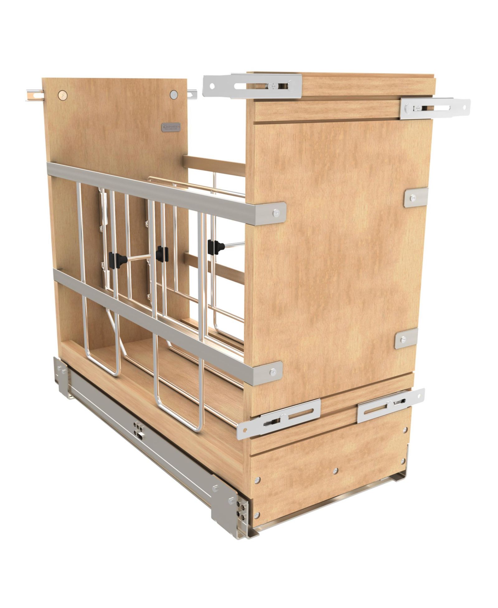 Разделитель для лотков Rev-A-Shelf 8.75" для организации фольги и пленки с мягким закрытием, 447-BCSC-8C