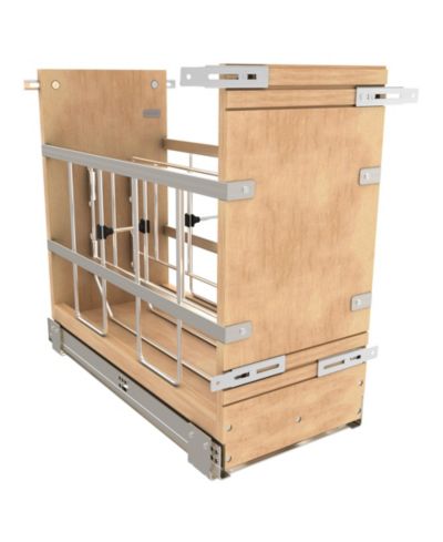 Разделитель для лотков Rev-A-Shelf 8.75" для организации фольги и пленки с мягким закрытием, 447-BCSC-8C