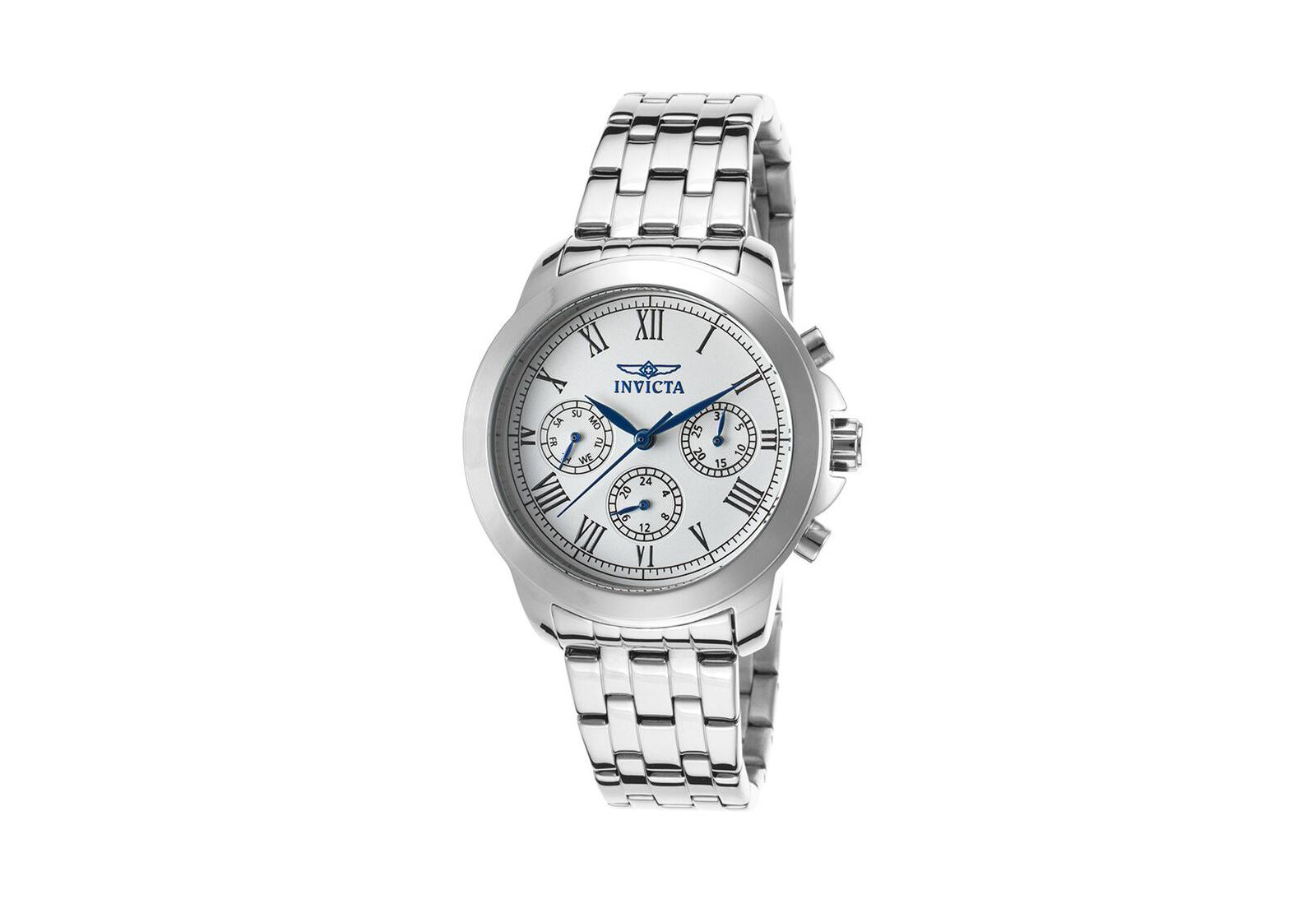 Invicta Women's 21653 Specialty Quartz Chronograph Silver Dial Watch