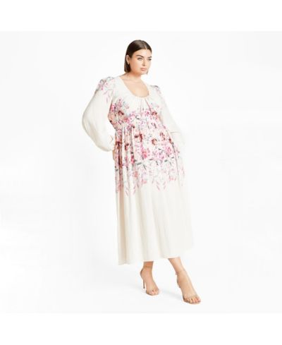 CITY CHIC Plus Size Keyla Print Maxi Dress